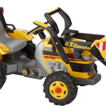 Otroški traktor na pedala z nakladačem  MAXI EXCAVATOR