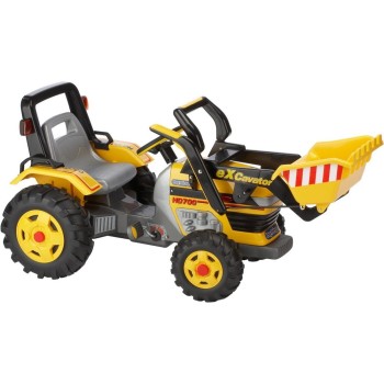 Otroški traktor na pedala z nakladačem  MAXI EXCAVATOR