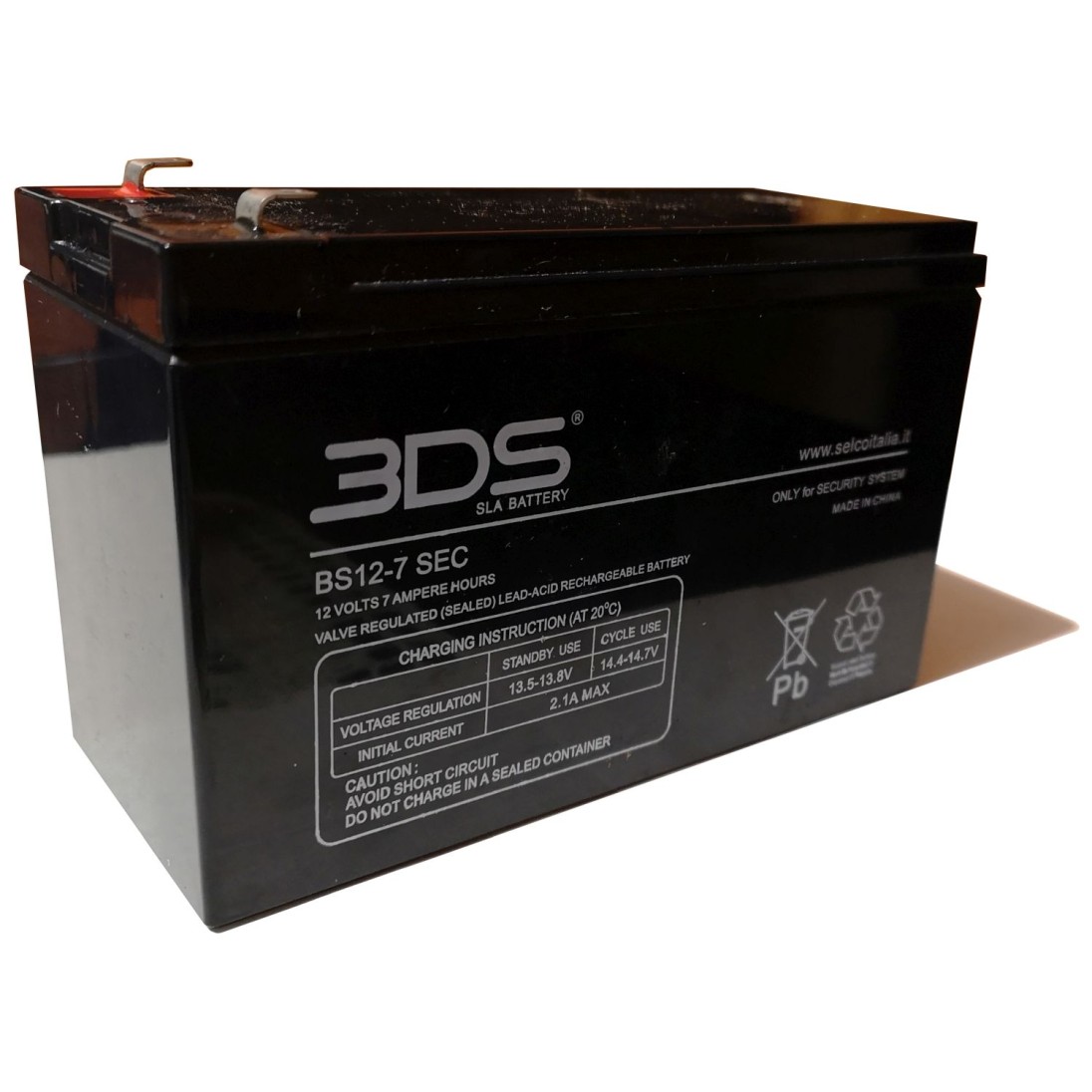 12V nadomestni akumulator 7Ah