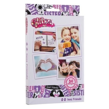 TATTOO SET GLITZA ART - BEST FRIENDS TATTOO SET GLITZA ART - BEST FRIENDS