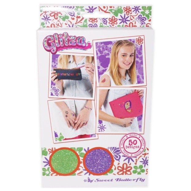 TATTOO SET GLITZA ART - SWEET BUTTERFLYDS TATTOO SET GLITZA ART - SWEET BUTTERFLYDS