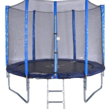 Spartan Trampolin z mrežo in lestvijo 250 cm Spartan Trampolin z mrežo in lestvijo 250 cm