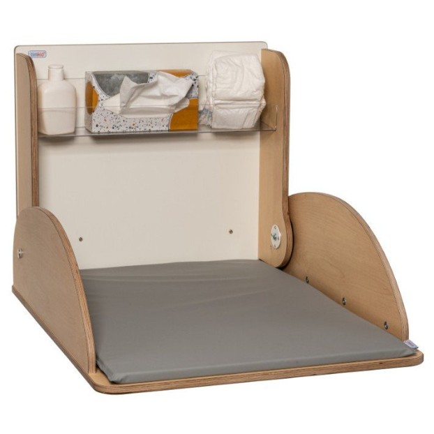 Stenska previjalna miza Timkid KAWA SIMPLEX  Natur