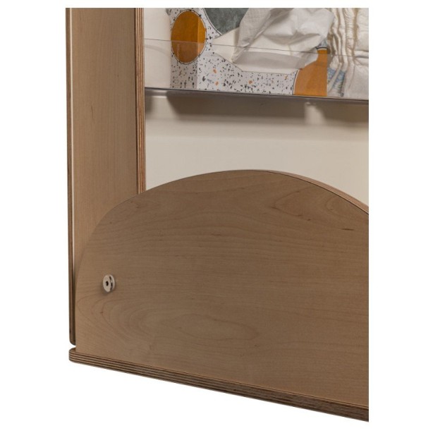 Stenska previjalna miza Timkid KAWA SIMPLEX  Natur