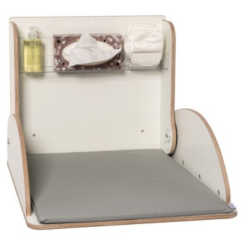 Stenska previjalna miza Timkid KAWA SIMPLEX White Stenska previjalna miza Timkid KAWA SIMPLEX White