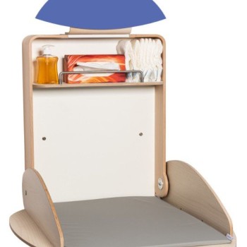 Previjalna miza Timkid OWO 2.0 top blue