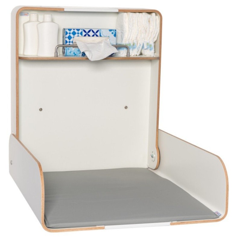 Previjalna miza Timkid KAWAMAXI White