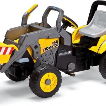 Otroški traktor na pedala z nakladačem  MAXI EXCAVATOR