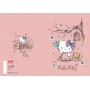Zvezek A4 Hello Kitty Garden karo