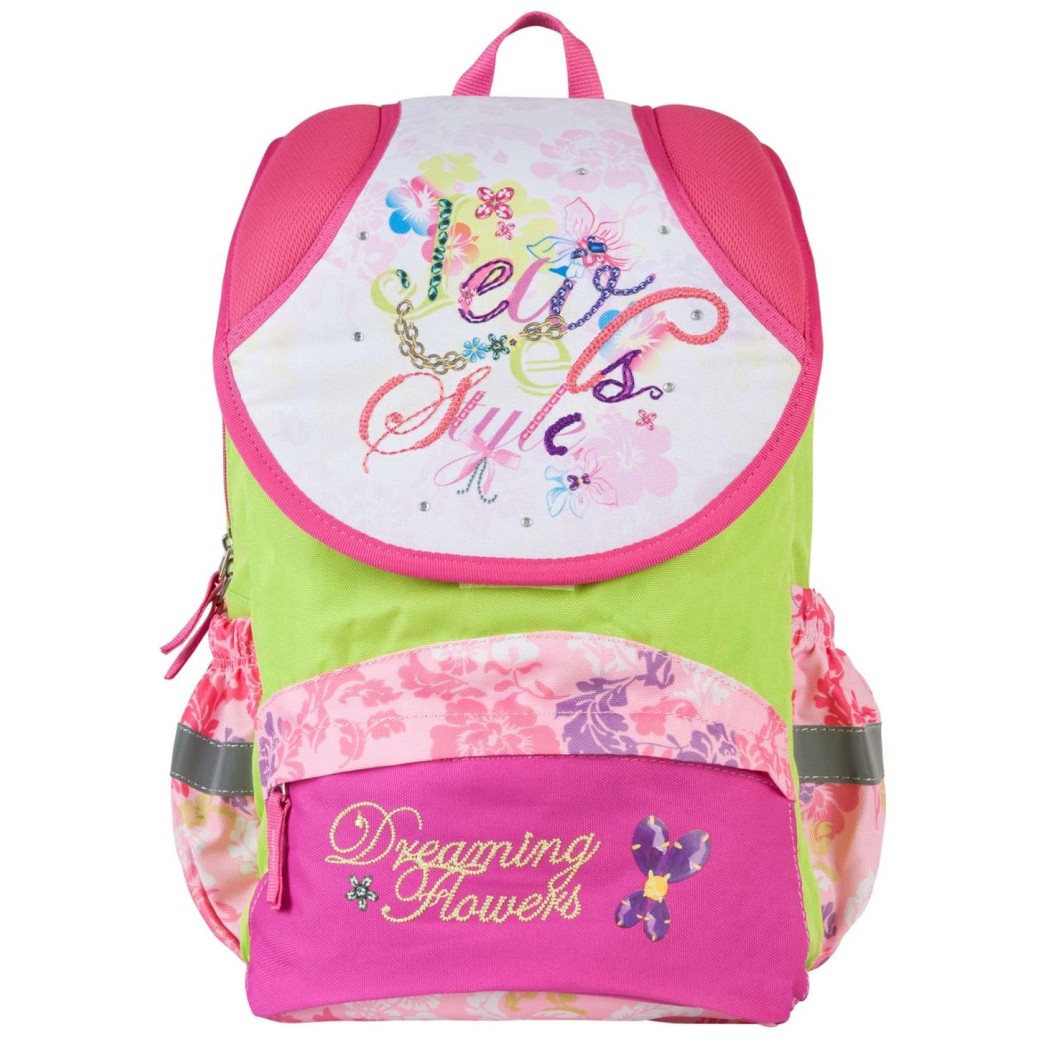 Šolska torba - šolski nahrbtnik ST-01 DREAMING FLOWERS 17473 Šolska torba - šolski nahrbtnik ST-01 DREAMING FLOWERS 17473