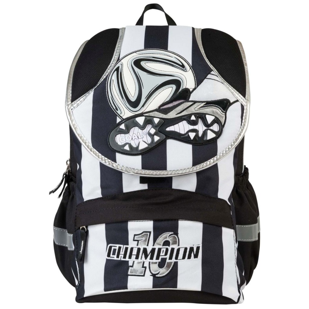 Šolska torba - šolski nahrbtnik ST-01 GOAL BLACK 17872