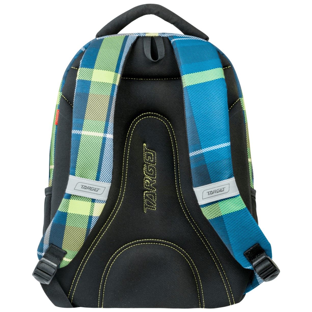 Šolski nahrbtnik 2v1 Check Green 21879