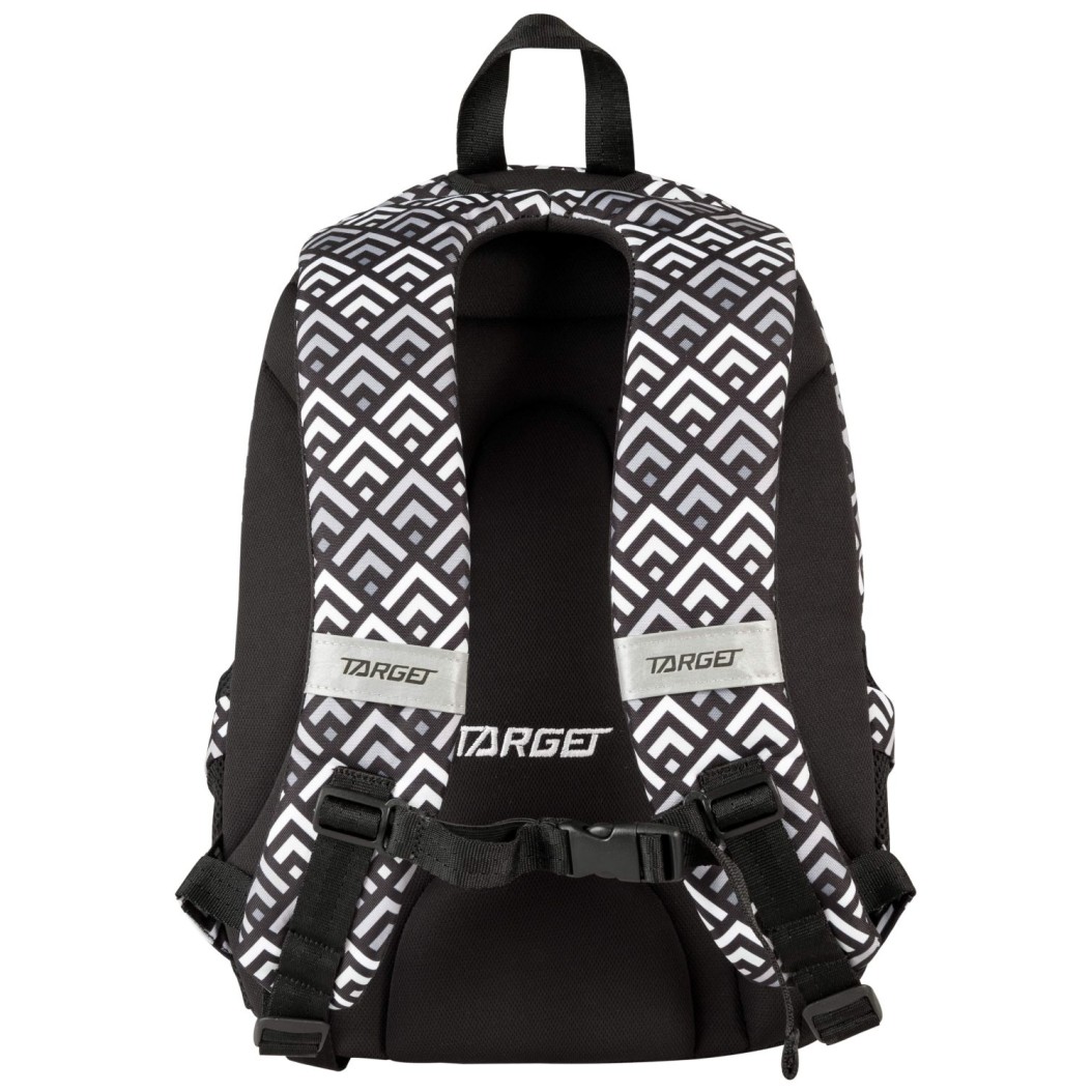 3ZIP Grey Pyramids 26297 - šolski nahrbtnik, šolska torba