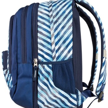 Šolski nahrbtnik 2v1 Navy Stripes 26301