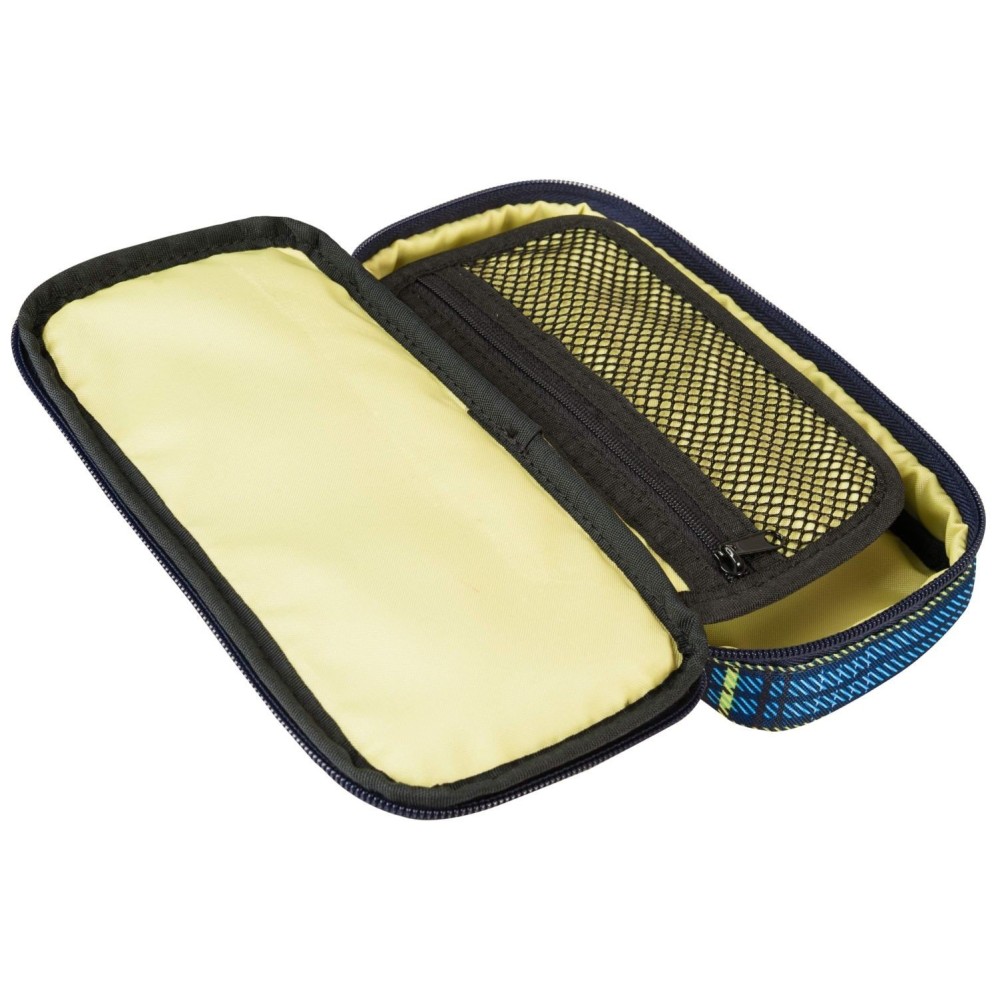 Tvrda pernica COMPACT Grid Blue/green 26330