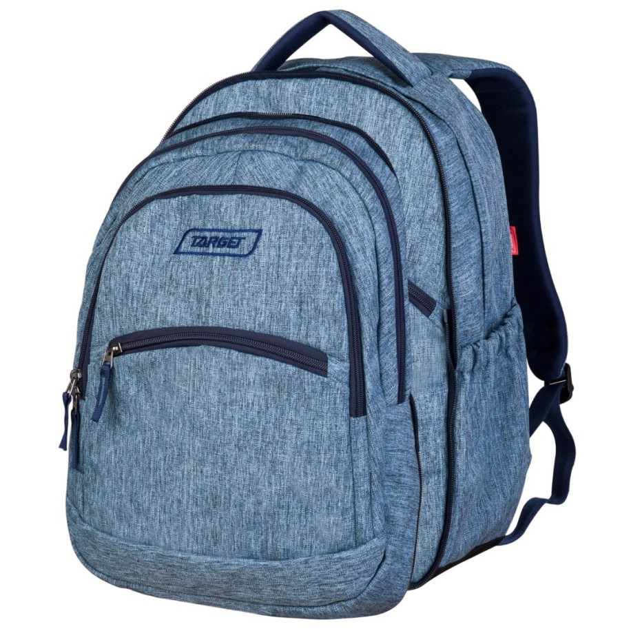 Šolski nahrbtnik 2v1 CURVED Light Jeans 26647