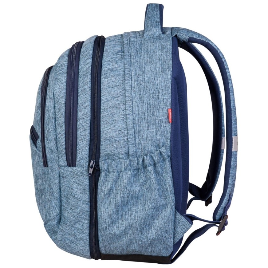 Šolski nahrbtnik 2v1 CURVED Light Jeans 26647