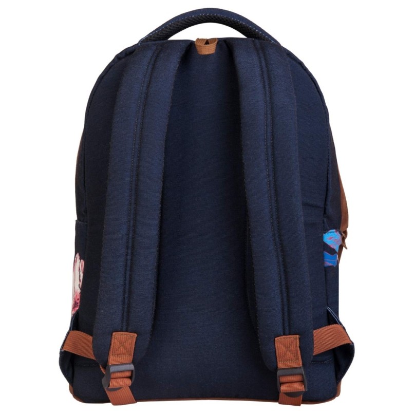 CANVAS Floral Blue 26776 - Šolski nahrbtnik, šolska torba