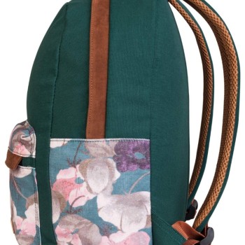 CANVAS Floral Green 26777 - Šolski nahrbtnik, šolska torba