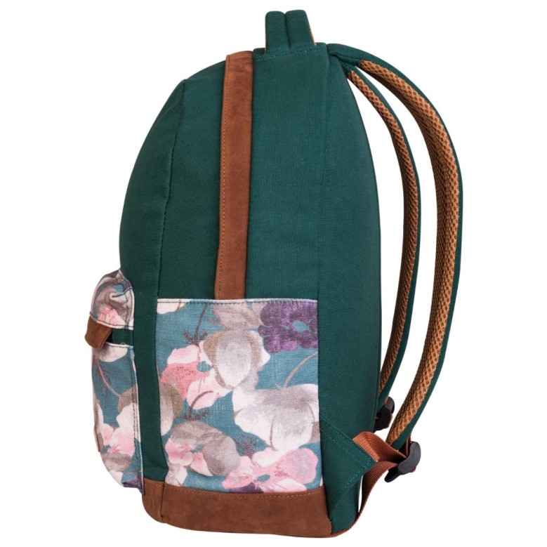 CANVAS Floral Green 26777 - Šolski nahrbtnik, šolska torba CANVAS Floral Green 26777 - Šolski nahrbtnik, šolska torba
