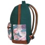 CANVAS Floral Green 26777 - Šolski nahrbtnik, šolska torba CANVAS Floral Green 26777 - Šolski nahrbtnik, šolska torba