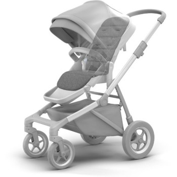 Blazina Liner za voziček  SLEEK in SPRING Grey Melange