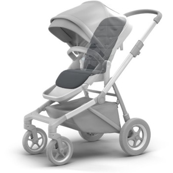 Blazina Liner za voziček  SLEEK in SPRING Shadow Grey