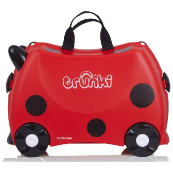 HARLEY - potovalni kovček pikapolonica