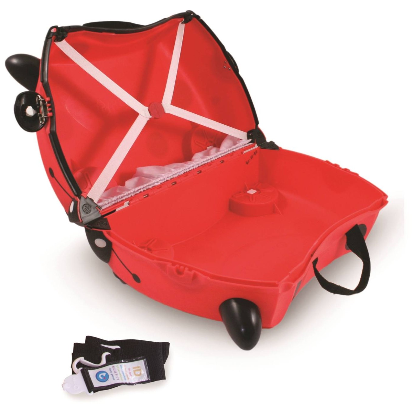 HARLEY - potovalni kovček pikapolonica