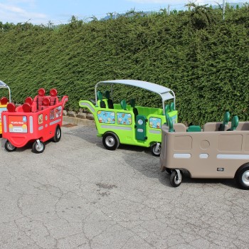 Otrošk ivoziček za več otrok ItalTrike Espresso SPINTA