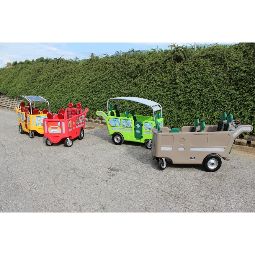 Otrošk ivoziček za več otrok ItalTrike Espresso SPINTA