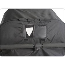 SPORT SPLASH QUAD rdeč z dežno prevleko - voziček za več otrok