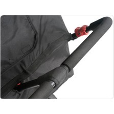 SPORT SPLASH QUAD Lime z dežno prevleko - voziček za več otrok