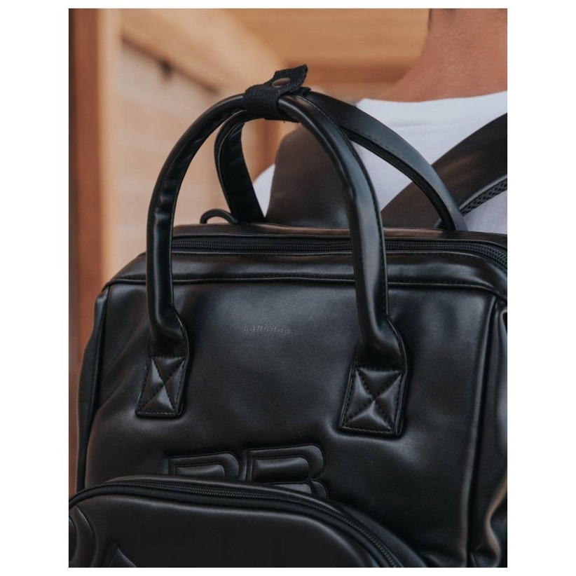 Previjalna torba BACKPACK Recycled PU Black Previjalna torba BACKPACK Recycled PU Black