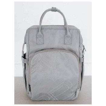 Previjalna torba BACKPACK Recycled Textile Grey
