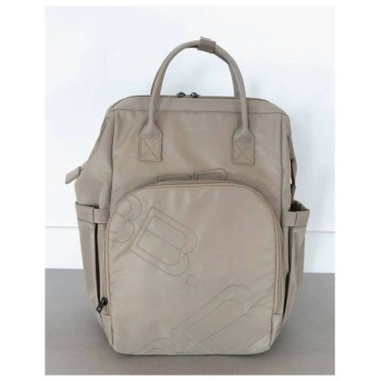 Previjalna torba BACKPACK Recycled Textile Sand