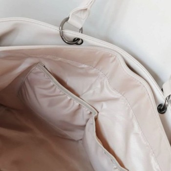 Previjalna torba TOTE BAG Recycled Textile Sand Previjalna torba TOTE BAG Recycled Textile Sand