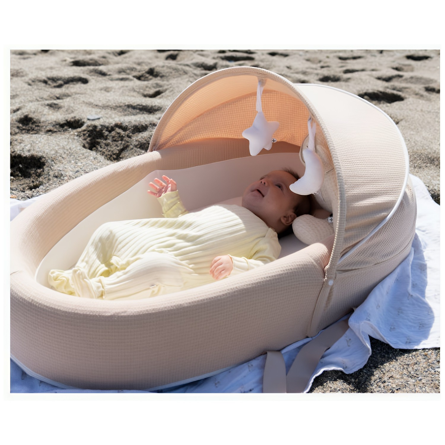 Gnezdece BABY NEST CO-SLEEPING BABY BED Nude Gnezdece BABY NEST CO-SLEEPING BABY BED Nude