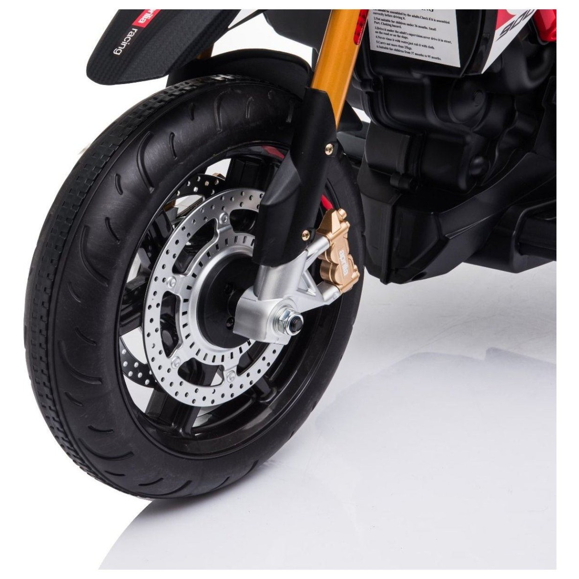 12V mini motor Aprilia Dorsoduro 900, rdeč