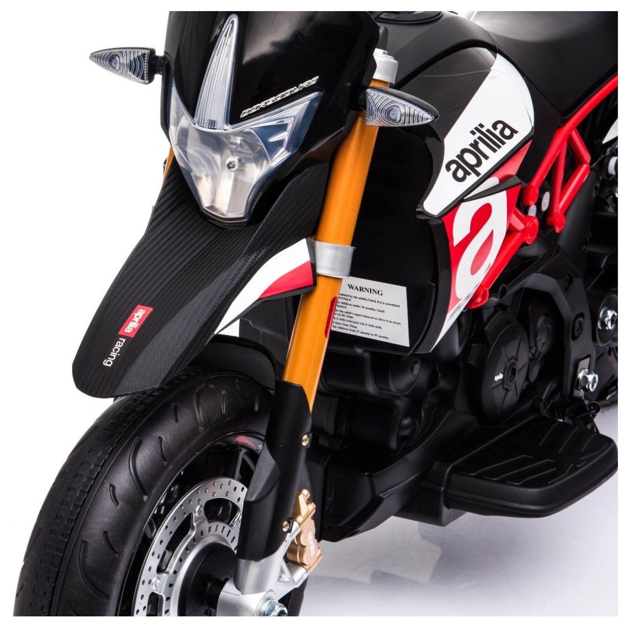 12V mini motor Aprilia Dorsoduro 900, rdeč