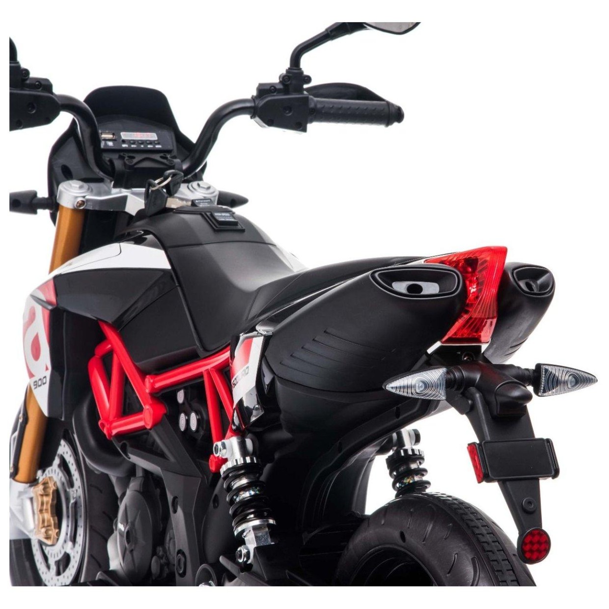 12V otroski motor Aprilia Dorsoduro 900, črn 12V otroski motor Aprilia Dorsoduro 900, črn