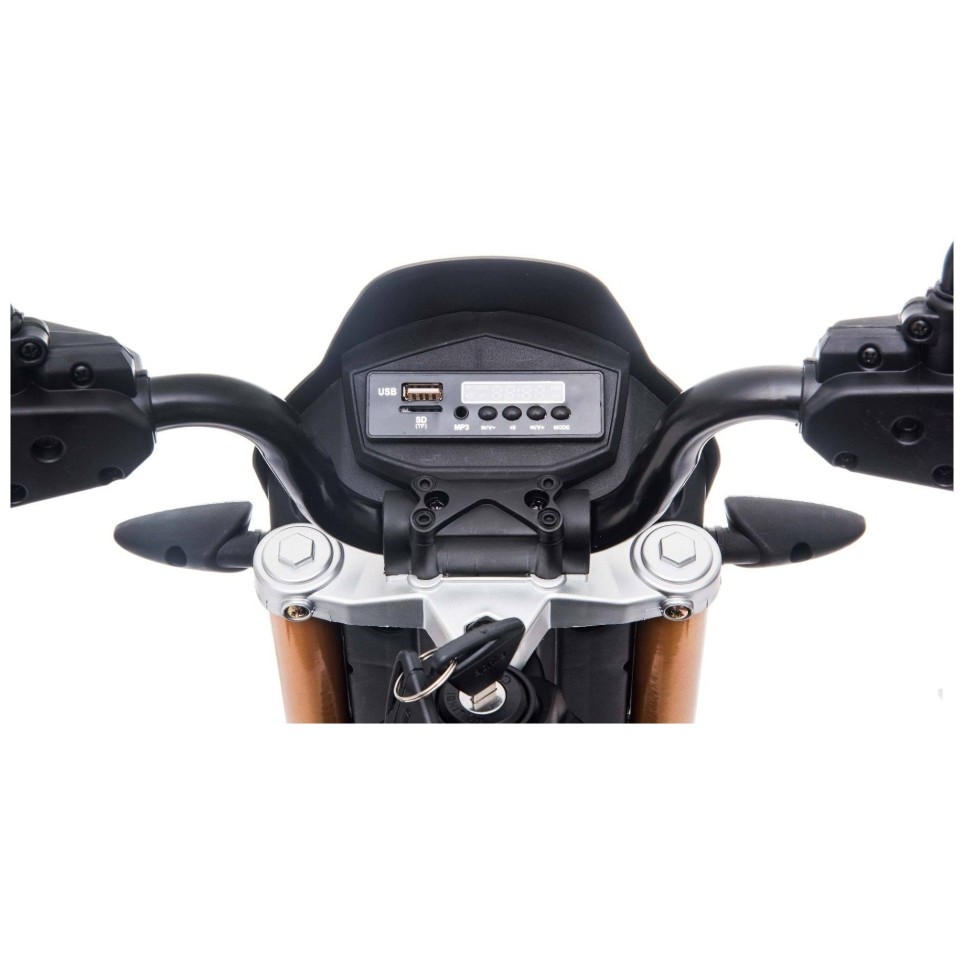 12V otroski motor Aprilia Dorsoduro 900, črn 12V otroski motor Aprilia Dorsoduro 900, črn