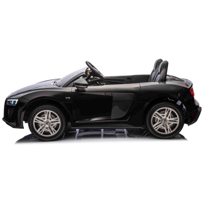 24V AUDI R8 SPYDER Black - dječji automobil na baterije
