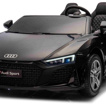 24V AUDI R8 SPYDER Black - otroški avto na akumulator