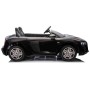 24V AUDI R8 SPYDER Black - dječji automobil na baterije