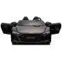 24V AUDI R8 SPYDER Black - dječji automobil na baterije