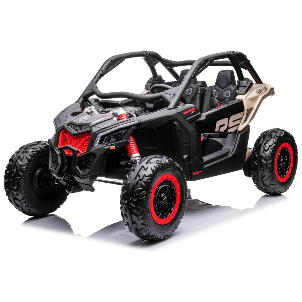 12V Otroški avto na akumulator 4x4 CAM-AM MAVERICK black