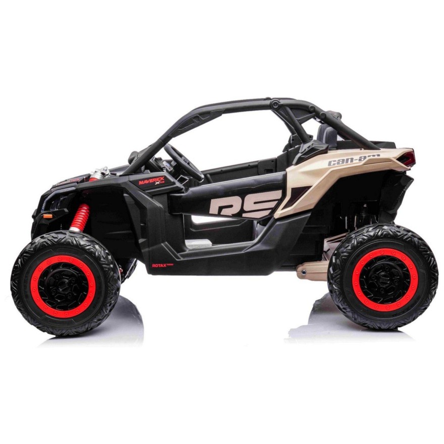 12V Otroški avto na akumulator 4x4 CAM-AM MAVERICK black