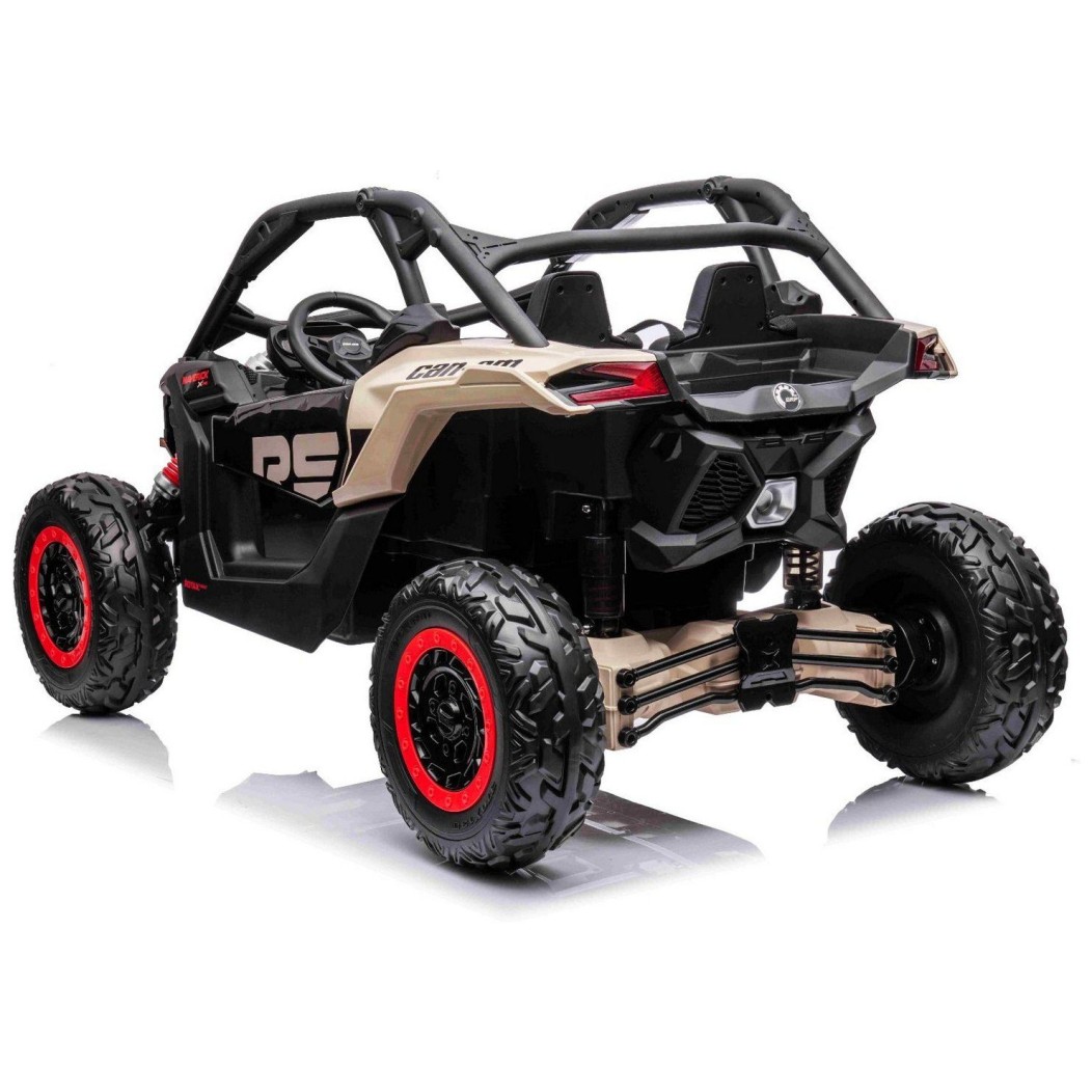 12V Otroški avto na akumulator 4x4 CAM-AM MAVERICK black