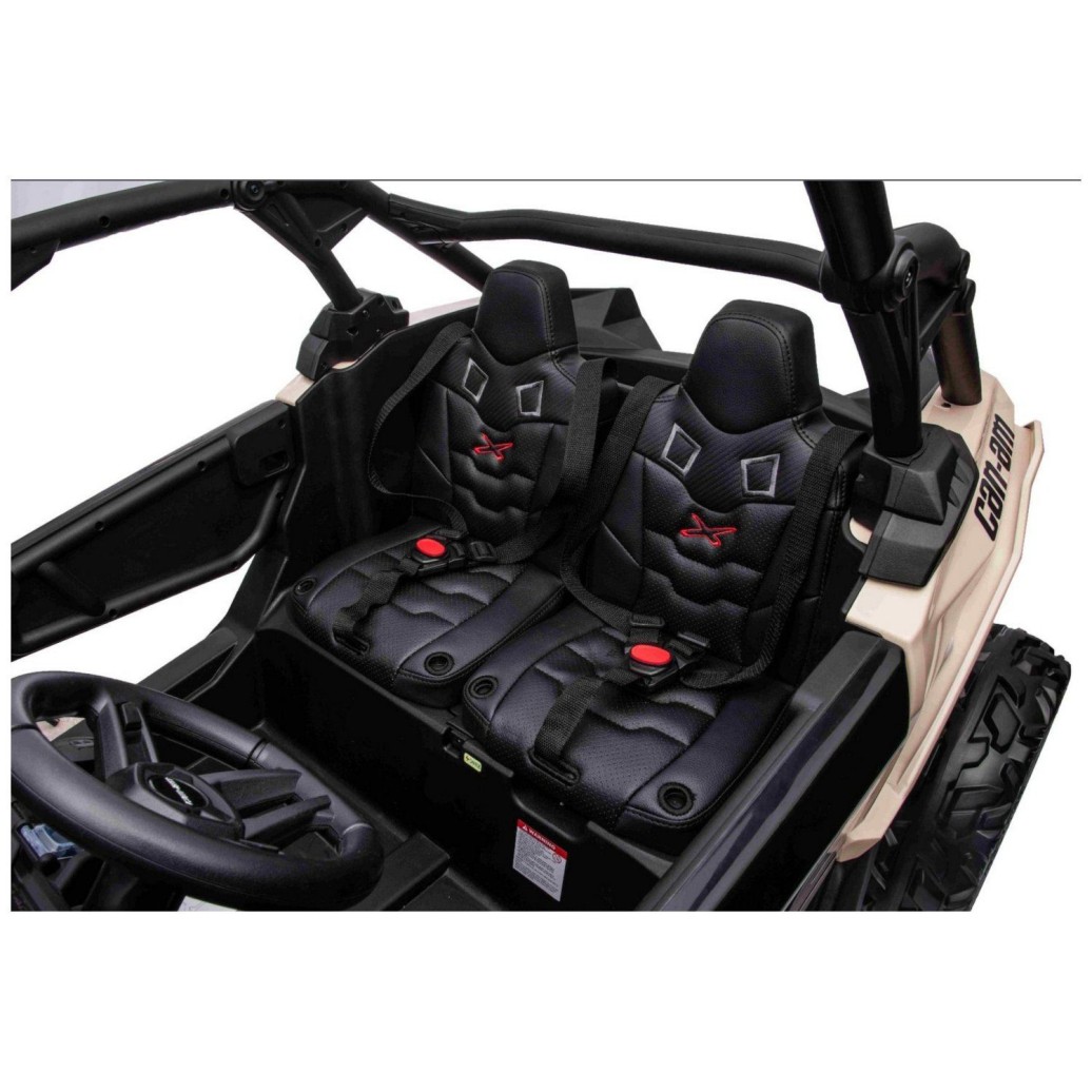 12V Otroški avto na akumulator 4x4 CAM-AM MAVERICK black